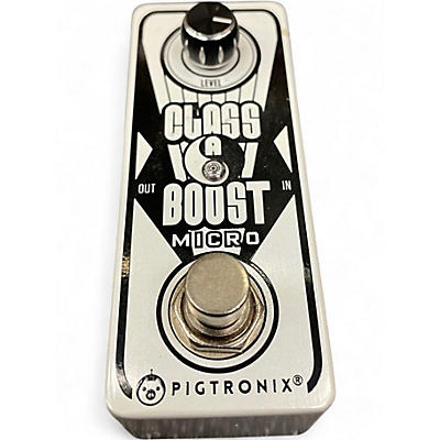 Used Pigtronix CLASS A BOOST MICRO Effect Pedal