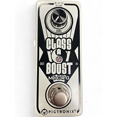 Used Pigtronix Class A Boost Effect Pedal