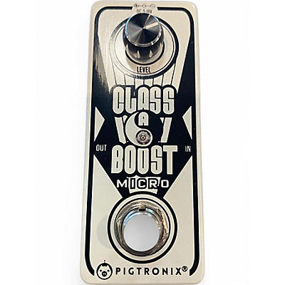 Used Pigtronix Class A Boost Effect Pedal