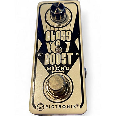 Used Pigtronix Class A Boost Effect Pedal