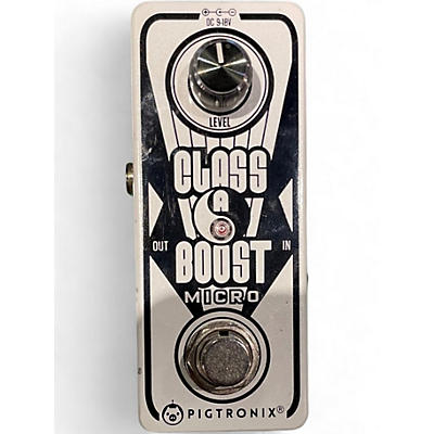 Used Pigtronix Class A Boost Effect Pedal