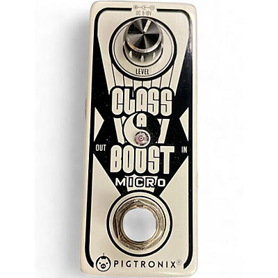 Used Pigtronix Class A Boost Effect Pedal