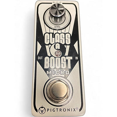 Used Pigtronix Class A Boost Effect Pedal