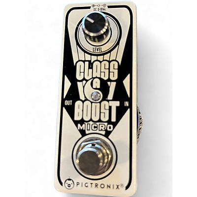 Used Pigtronix Class A Boost Effect Pedal