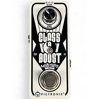 Used Pigtronix Class A Boost Effect Pedal