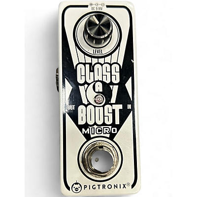 Used Pigtronix Class A Boost Effect Pedal