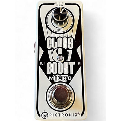 Used Pigtronix Class A Boost Effect Pedal