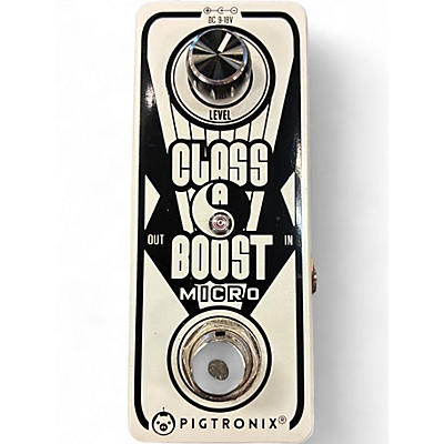 Used Pigtronix Class A Boost Effect Pedal