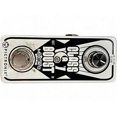 Used Pigtronix Class A Boost Micro Effect Pedal