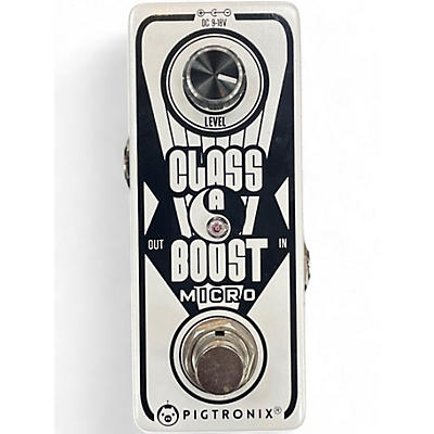 Used Pigtronix Class A Boost Micro Effect Pedal