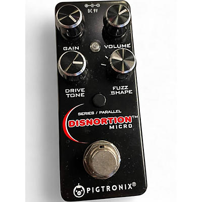 Used Pigtronix DISORTION MICRO Effect Pedal