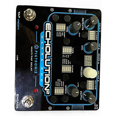 Used Pigtronix Echolution 2 Analog Delay Effect Pedal