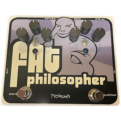 Used Pigtronix FAT PHILOSOPHER Effect Pedal