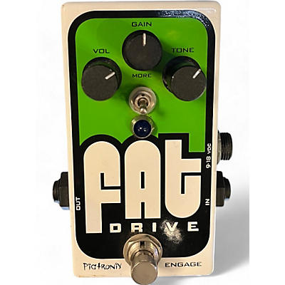 Pigtronix Used Pigtronix Fat Drive Tube Sound Overdrive Effect Pedal