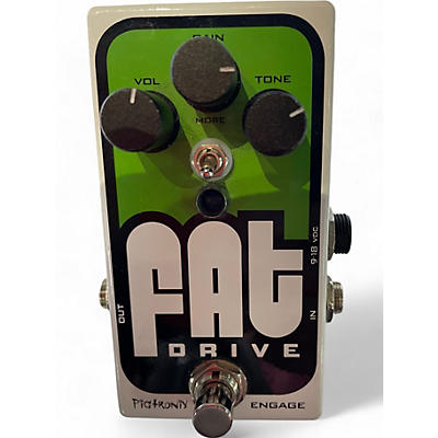 Used Pigtronix Fat Drive Tube Sound Overdrive Effect Pedal