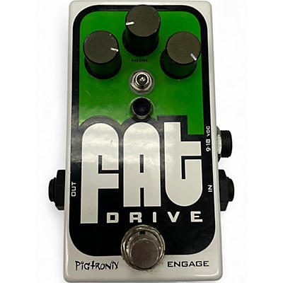 Used Pigtronix Fat Drive Tube Sound Overdrive Effect Pedal