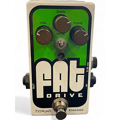 Used Pigtronix Fat Drive Tube Sound Overdrive Effect Pedal