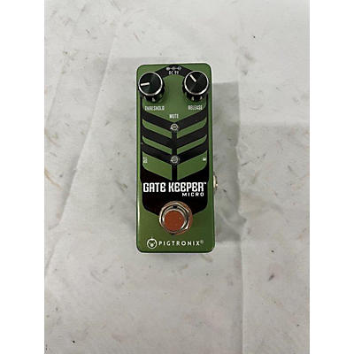 Used Pigtronix GATEKEEPER MICRO Effect Pedal