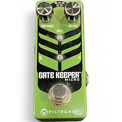 Used Pigtronix GATEKEEPER MICRO Effect Pedal