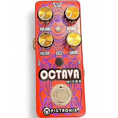 Used Pigtronix OCTAVA MICRO Effect Pedal