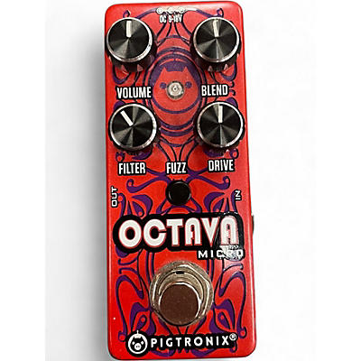 Used Pigtronix OCTAVA MICRO Effect Pedal