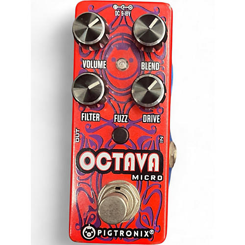 Used Pigtronix Octava Micro Effect Pedal