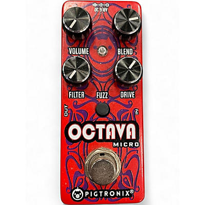 Used Pigtronix Octava Micro Effect Pedal