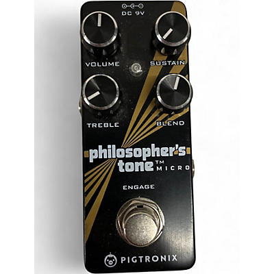 Used Pigtronix PHILOSOPHER'S TONE Effect Pedal