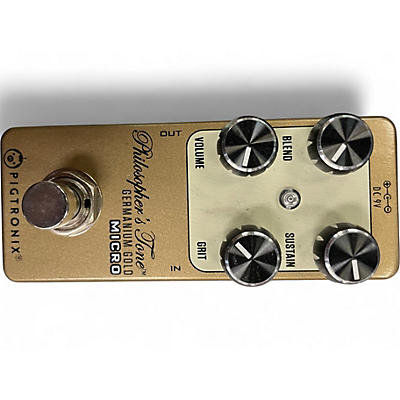 Used Pigtronix PHILOSOPHER'S TONE MICRO Effect Pedal