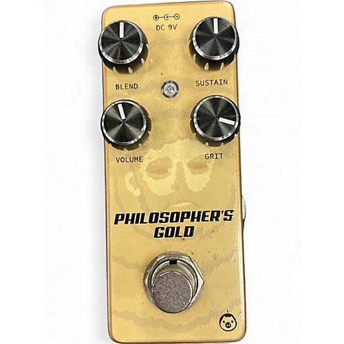 Used Pigtronix Philosophers Gold Effect Pedal