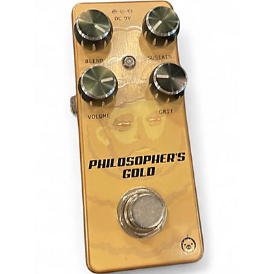 Used Pigtronix Philosophers Gold Effect Pedal