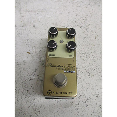 Used Pigtronix Philosophers Tone Effect Pedal