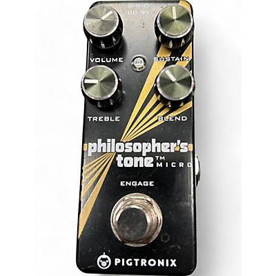 Used Pigtronix Philosophers Tone Effect Pedal