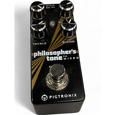 Used Pigtronix Philosophers Tone Effect Pedal