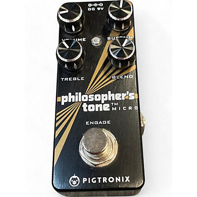 Used Pigtronix Philosophers Tone Effect Pedal