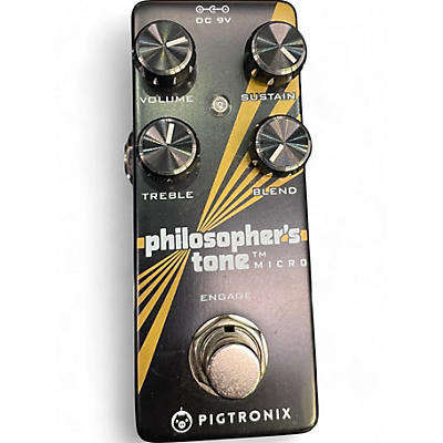 Used Pigtronix Philosophers Tone Effect Pedal