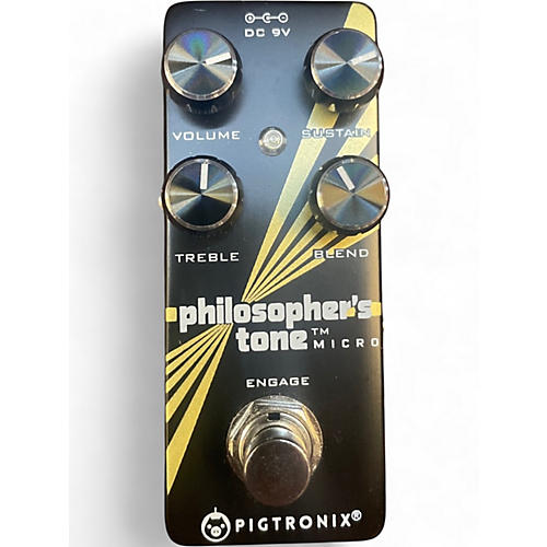 Used Pigtronix Philosophers Tone Effect Pedal