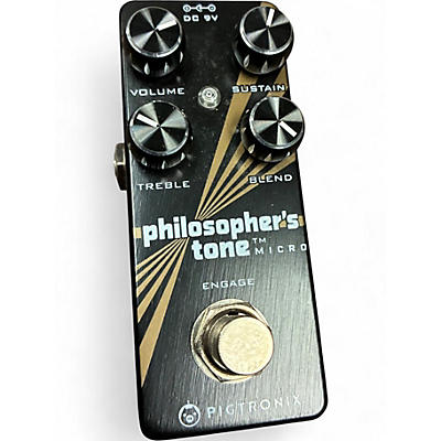 Used Pigtronix Philosophers Tone Effect Pedal