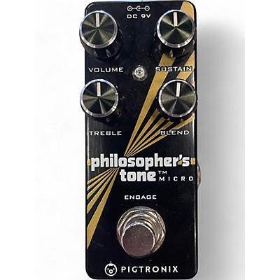 Used Pigtronix Philosophers Tone Effect Pedal