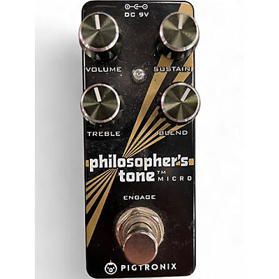 Used Pigtronix Philosophers Tone Effect Pedal