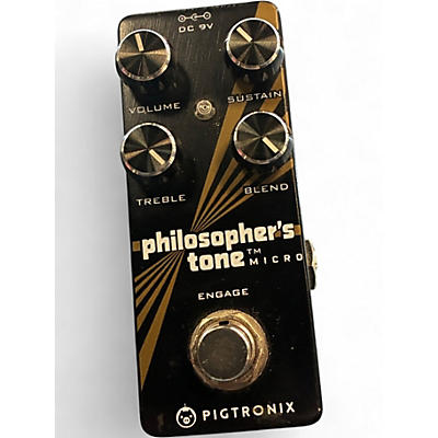 Used Pigtronix Philosophers Tone Effect Pedal