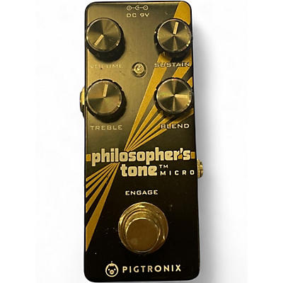 Used Pigtronix Philosophers Tone Effect Pedal