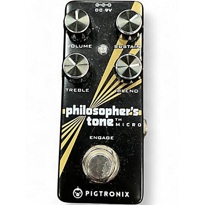 Used Pigtronix Philosophers Tone Effect Pedal