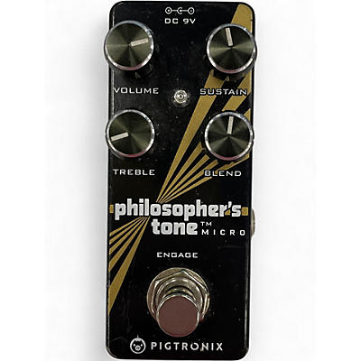 Used Pigtronix Philosophers Tone Micro Effect Pedal