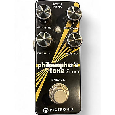 Used Pigtronix Philosophers Tone micro Effect Pedal