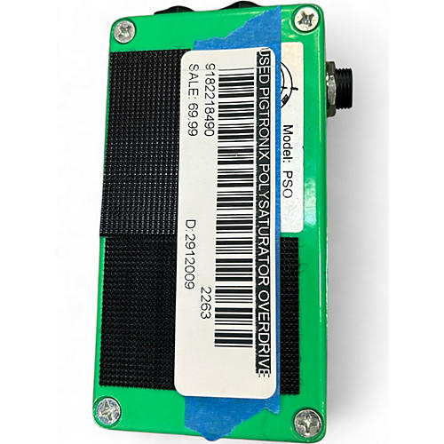 Used Pigtronix Polysaturator Overdrive Effect Pedal