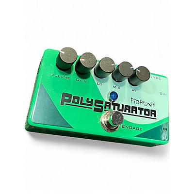 Used Pigtronix Polysaturator Overdrive Effect Pedal