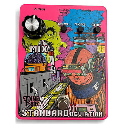 Used Pine Box Standard Deviation Effect Pedal