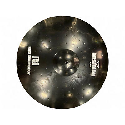 Used Play Drums Boy 20in Obssidian Ride Cymbal