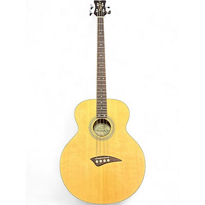 Used Playmate PLAYAEB Natural Acoustic Bass Guitar